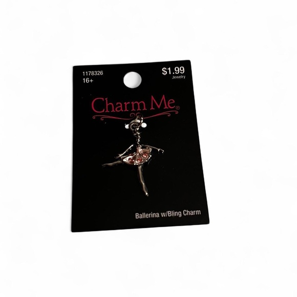 Silver, Gold, Ballet Dancer Charm Set - Picture 4 of 4